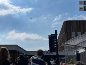 Medische Drone in actie tijdens opening Isala Meppel